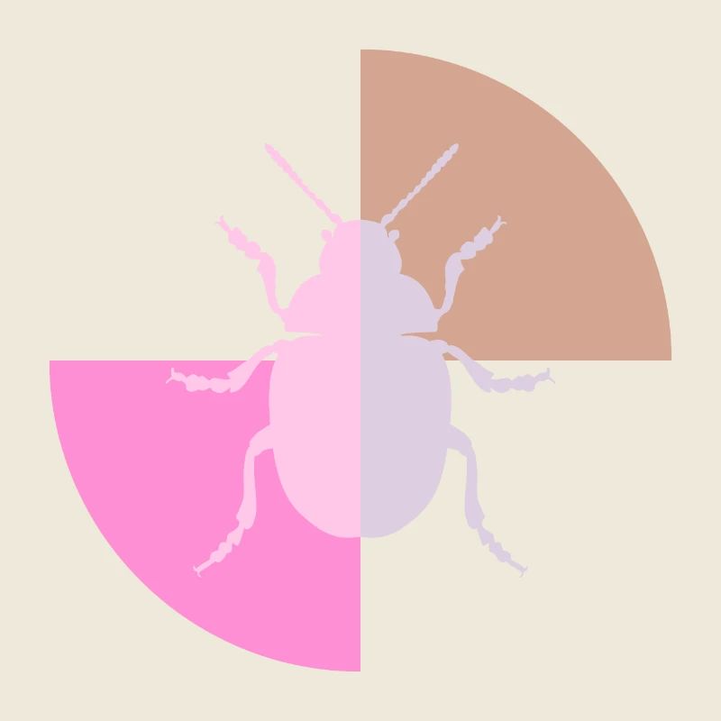 Duo Pastellgrau Rosa