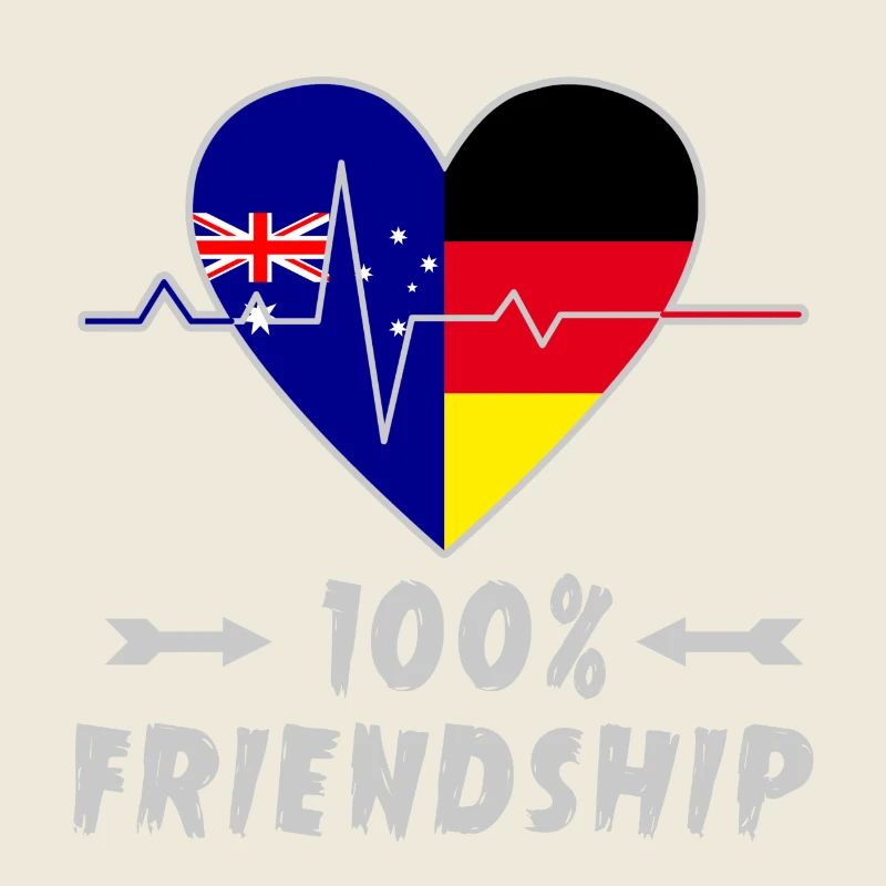 Australia and Germany 100% friendship