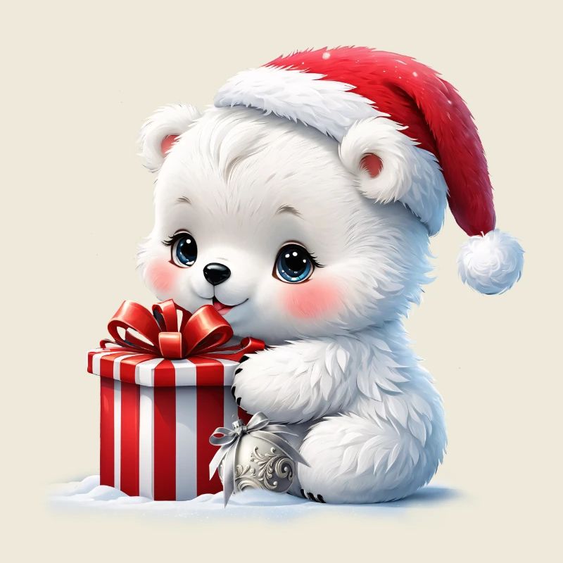 L’ours polaire de Noël