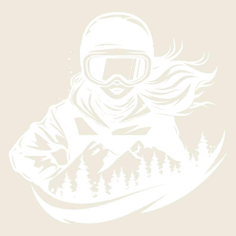 Snowboardeuse Fille