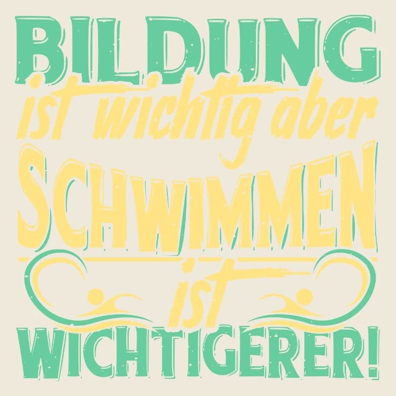 Schwimmen Schwimmsport Spruch
