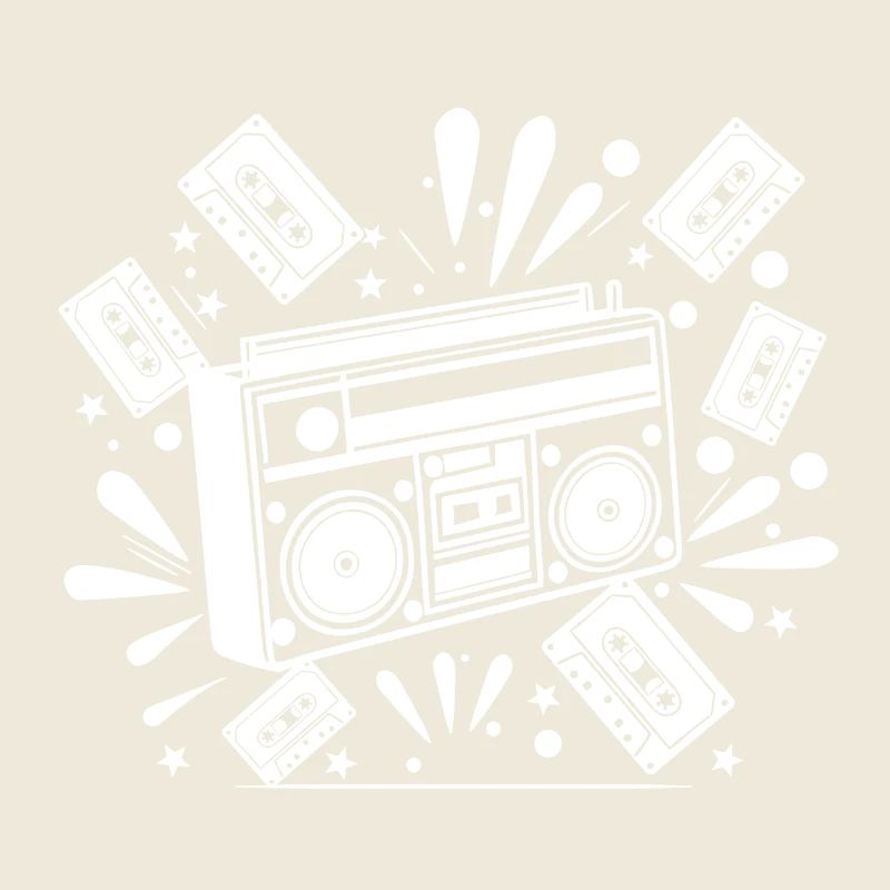 Radiocassette, musique, nostalgie