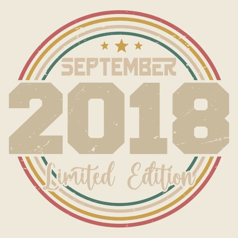 September 2018 Geburtstagsgeschenk 2018