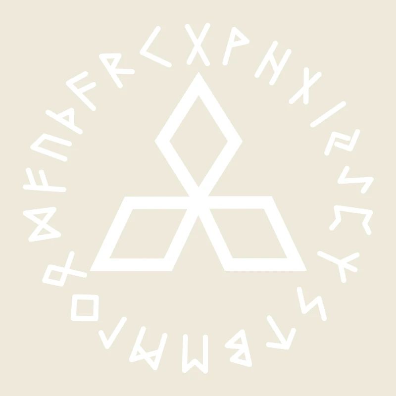 Runes du triceps blanc