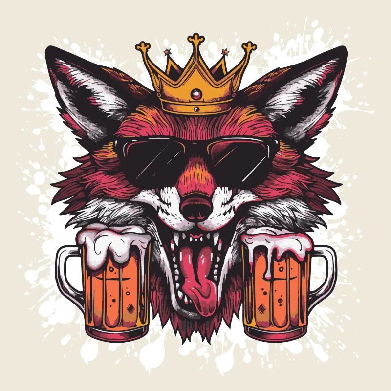 Fuchs Bier Lustig