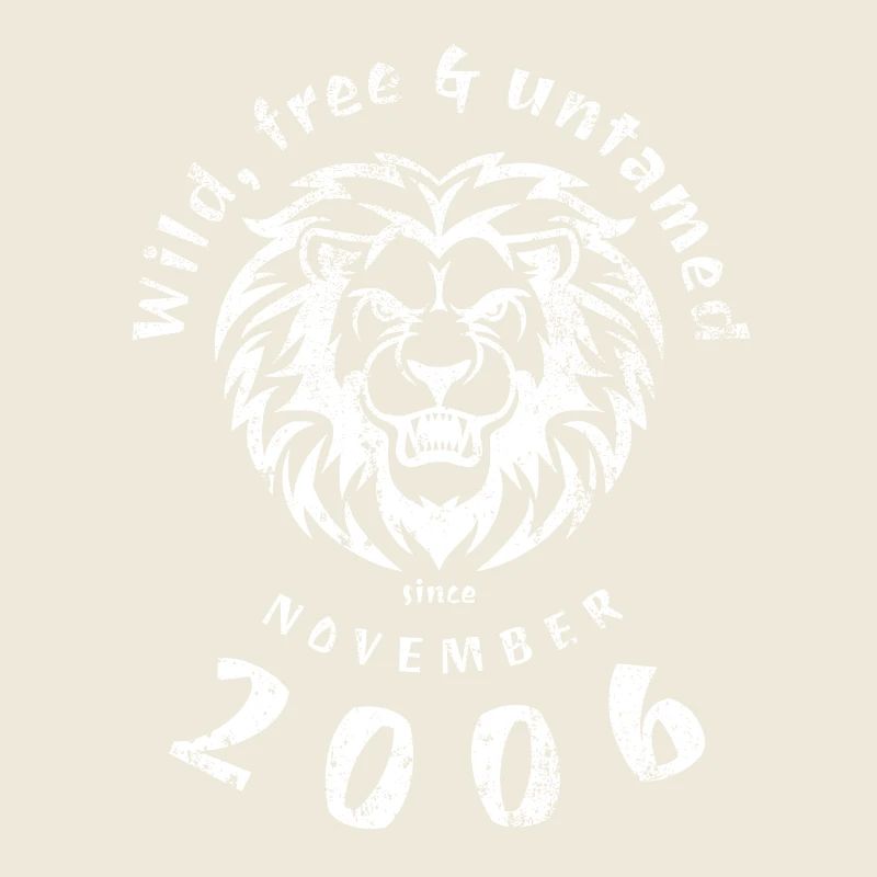 18. Geburtstag Wild, free & untamed since 11/2006