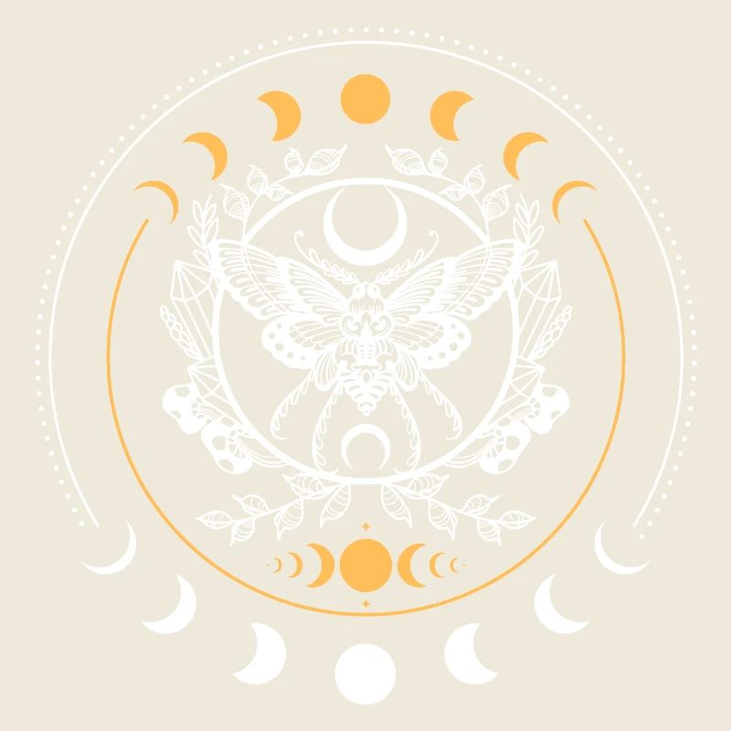 Mandala du Papillon Céleste