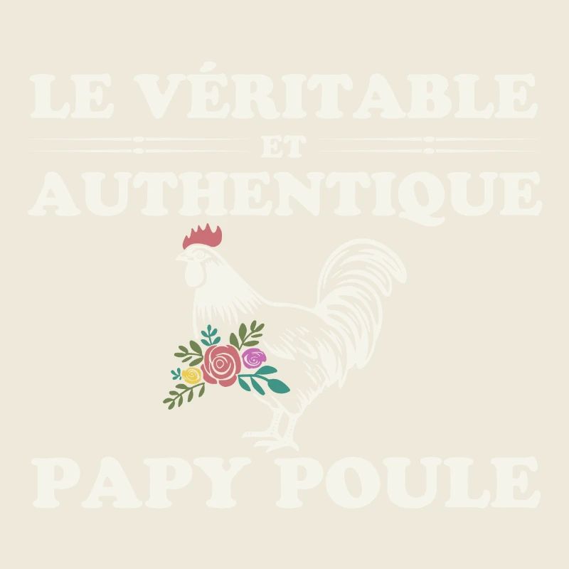 Die echte, authentische Papa-Henne