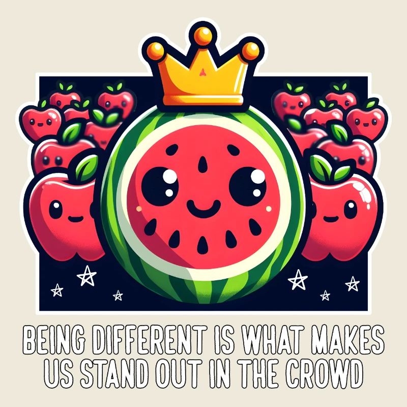 ANDERS ZU SEIN IST DAS, WAS UNS AUSZEICHNET