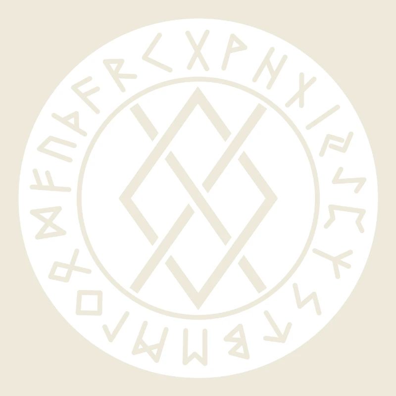 Gungnir white circle runes