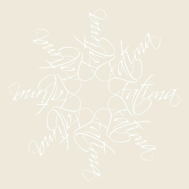 Fatima Name Name Mandala