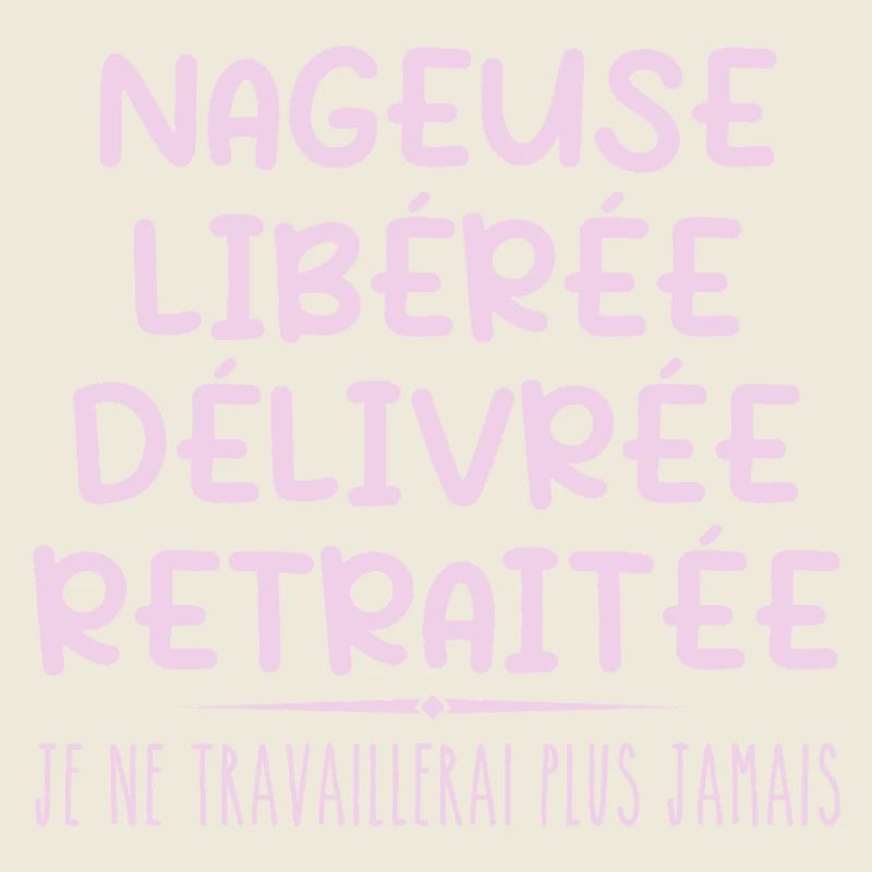 Nageuse célèbre sa retraite avec humour cadeau