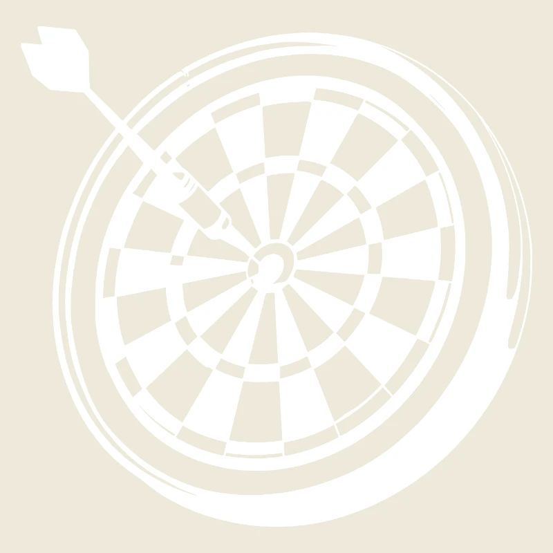 Dessin de fléchettes