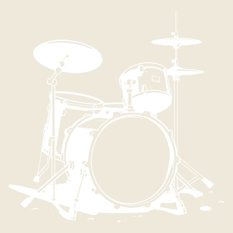Drum Set Drawing