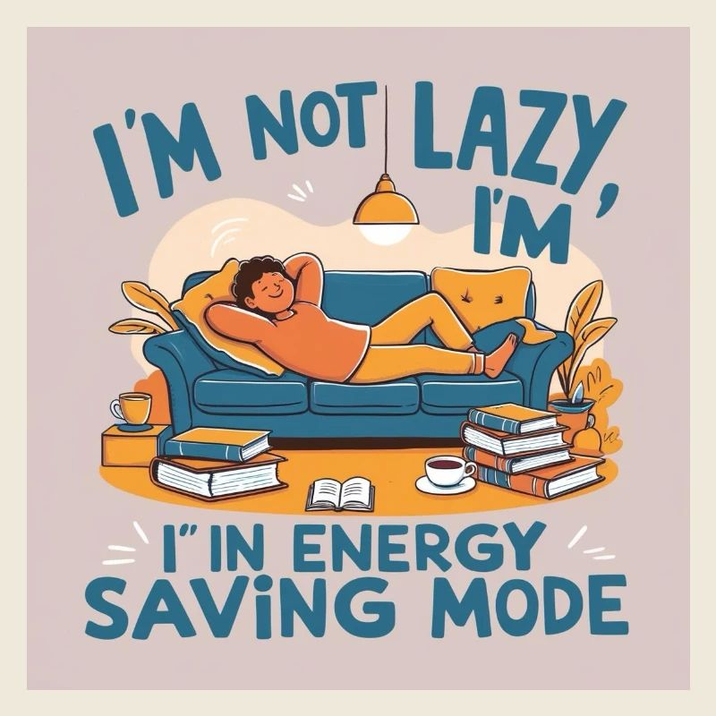 I´m not lazy i am in energy saving mode
