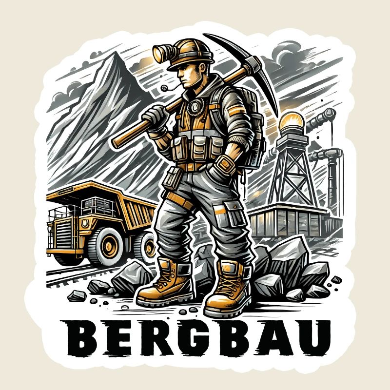 Harte Arbeit im Bergbau