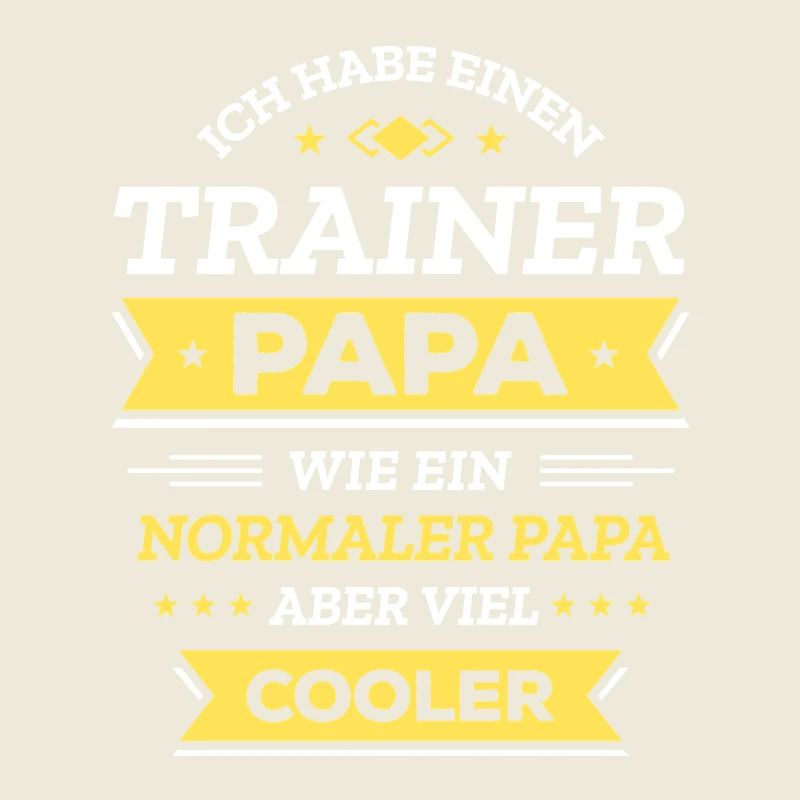 COOLER TRAINER PAPA VATERTAG GEBURTSTAG