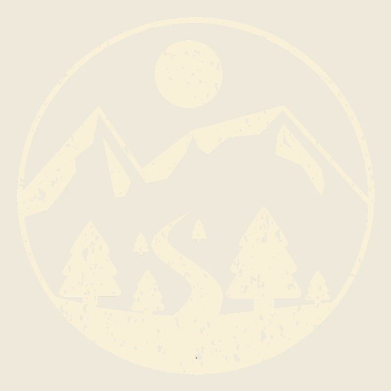 Kreis Bergszene