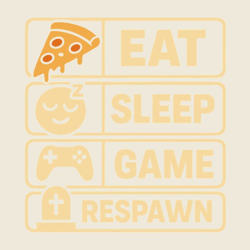 Conception du jeu Eat Sleep Respawn