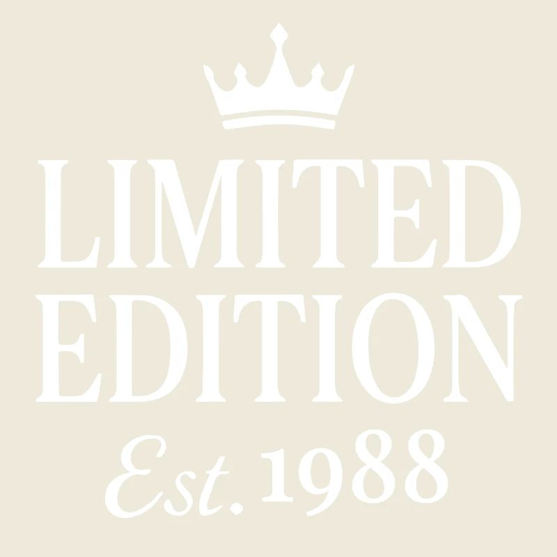 Limited Edition Est 1988