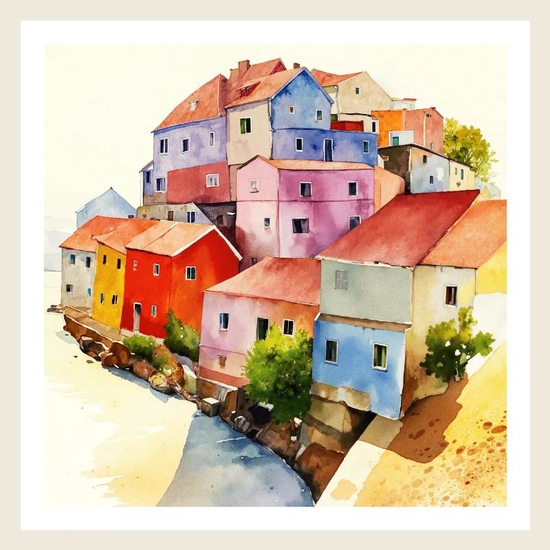 Optische Täuschung - Abstrakte Kunst