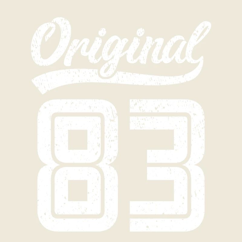 1983 Original 83 Né en 1983