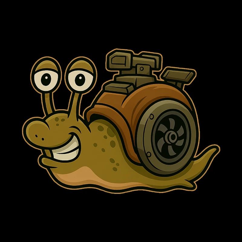 Angst vor der Langsamkeit - Schnecken Design