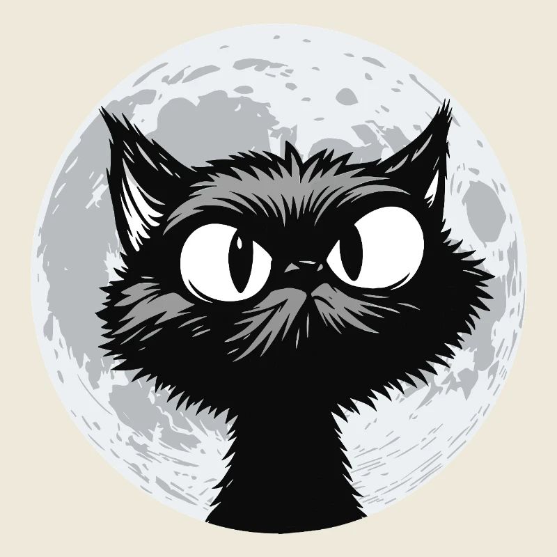 Chat de Lune Minuit
