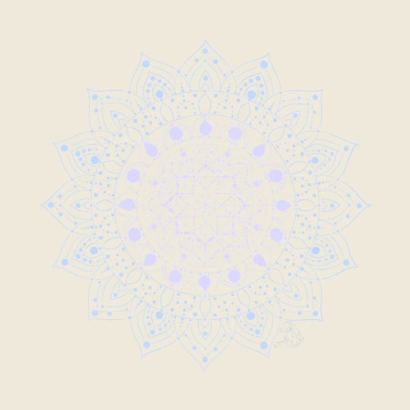 Geometrisches Mandala Muster