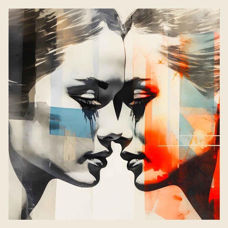 Fusion Colorée Amour Dualité