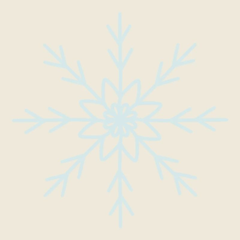 Elegant Snowflake Pattern Design