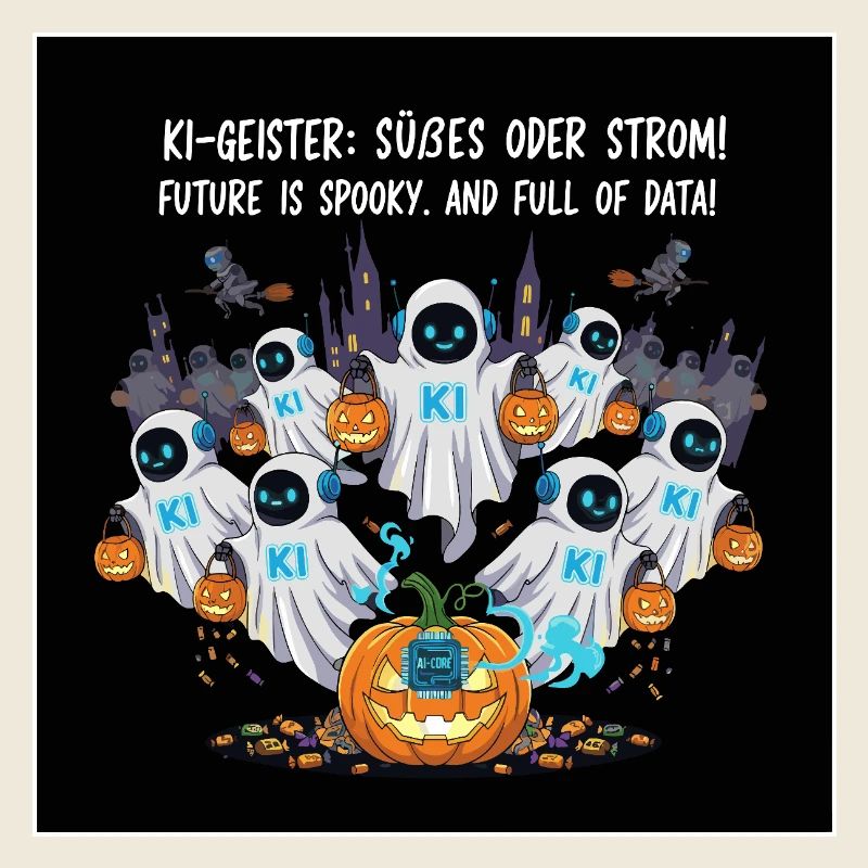 KI-Geister: Süßes oder Strom !