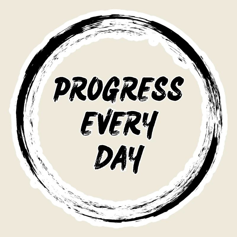 Progress Every Day Zen Circle 
