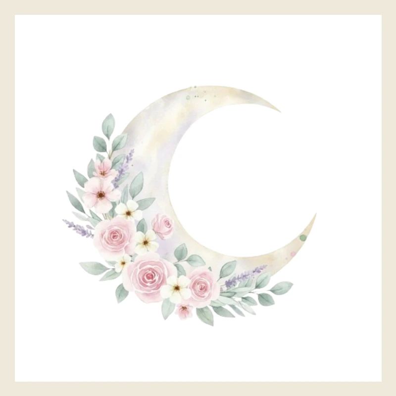 Couronne de fleurs de lune
