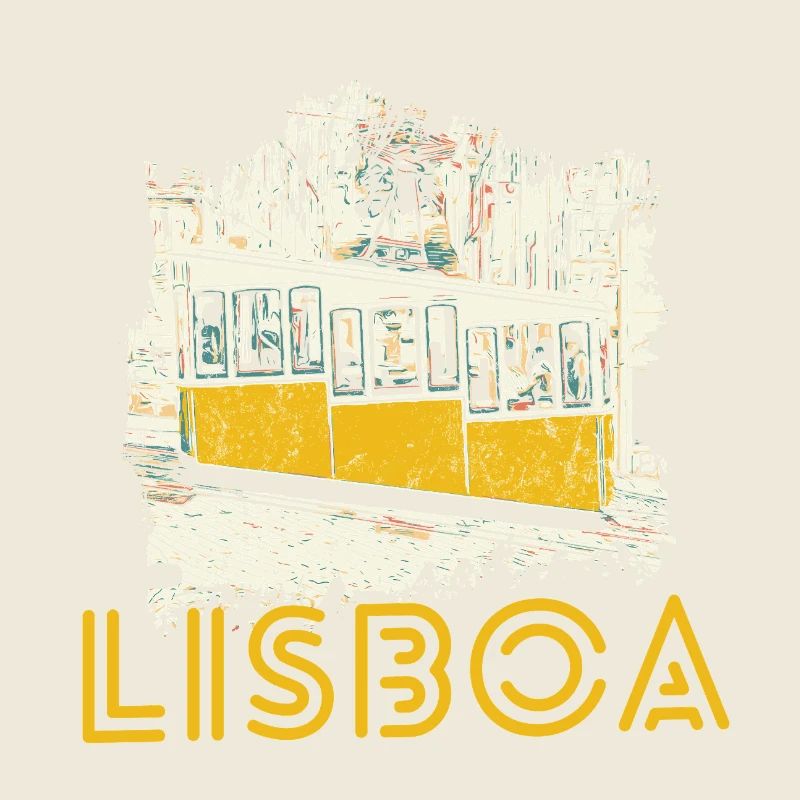 Lisbonne typique funiculaire de Bica illustration