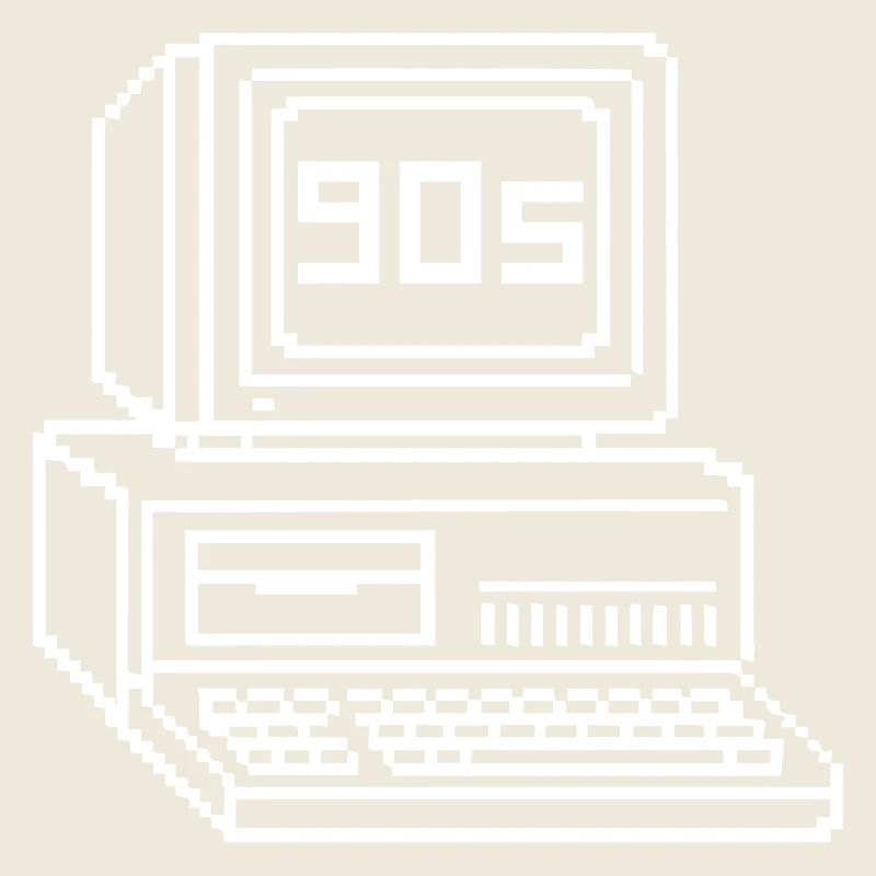 Console rétro des années 90 Pixel Art