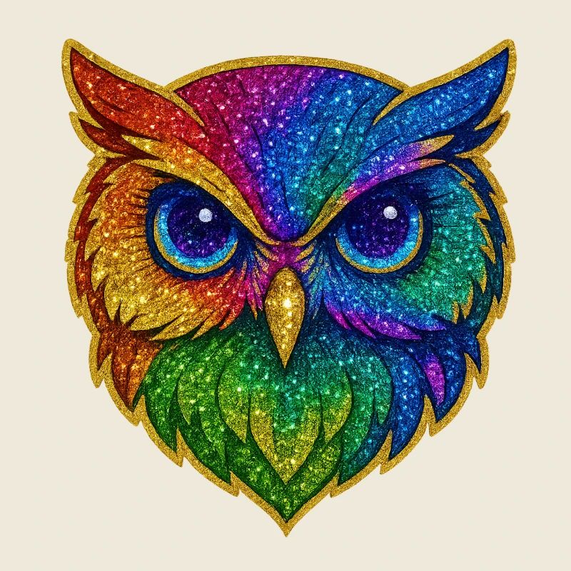 Eule | Waldkauz | Regenbogen Eulenzauber
