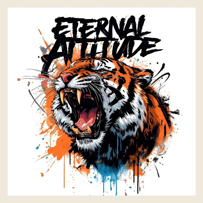 Ewige Tiger-Pose