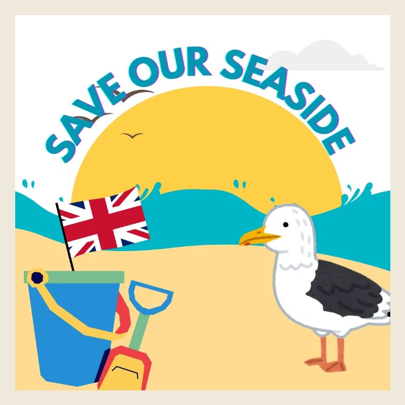 Save Our Seaside Illustration