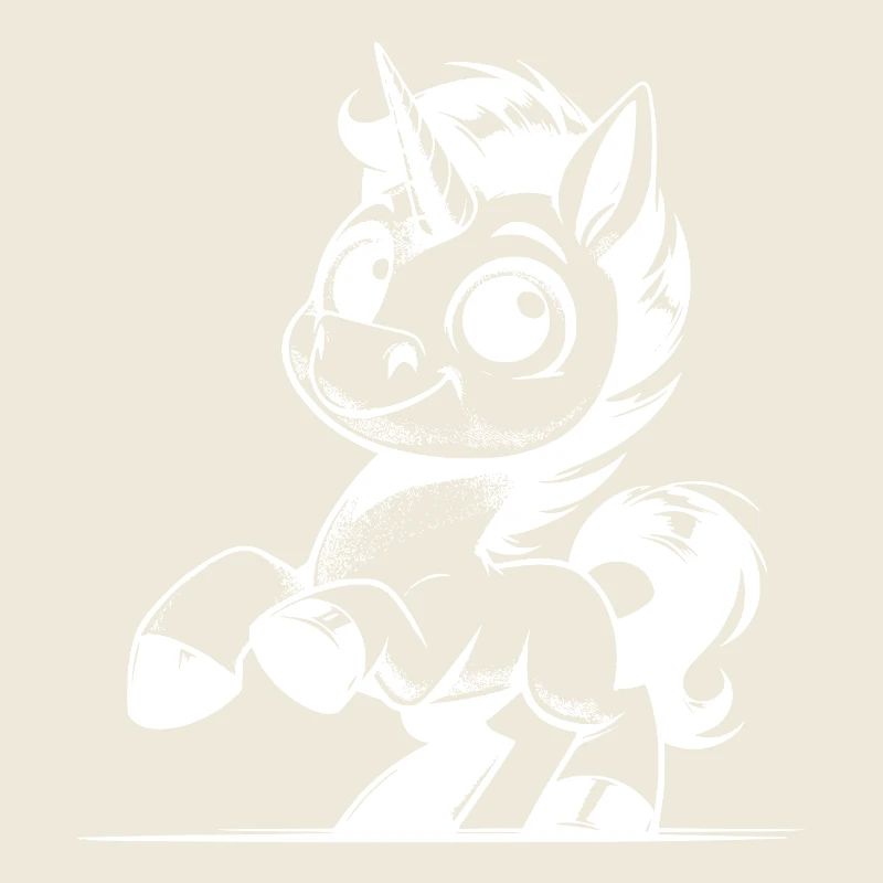 Wenn Einhörner einfach cool und charmant schauen