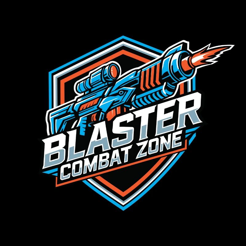 Zone de combat Blaster - Couleur du logo