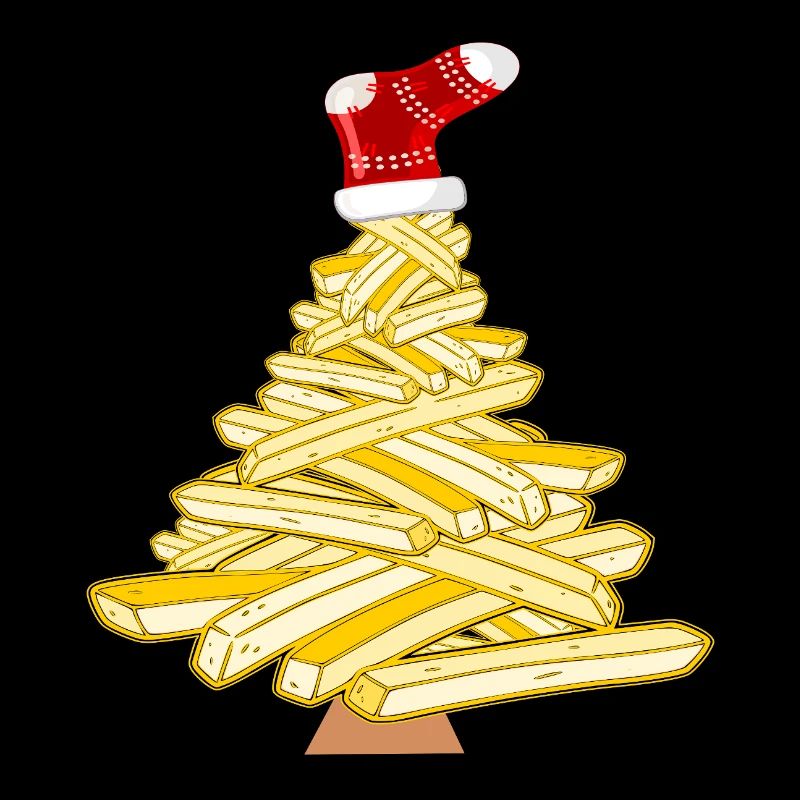 Weihnachtsbaum-Pommes