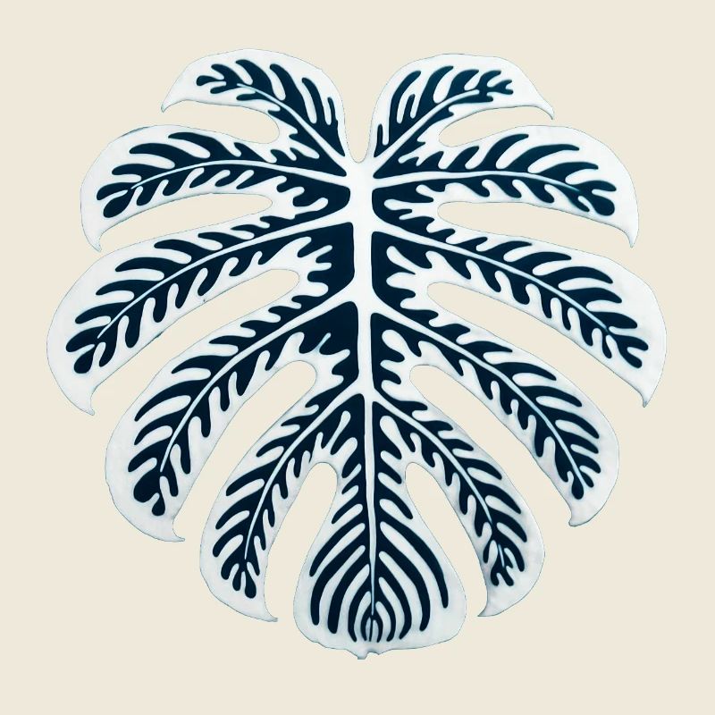 Monstera Leaf – Tropical Deco Art Design