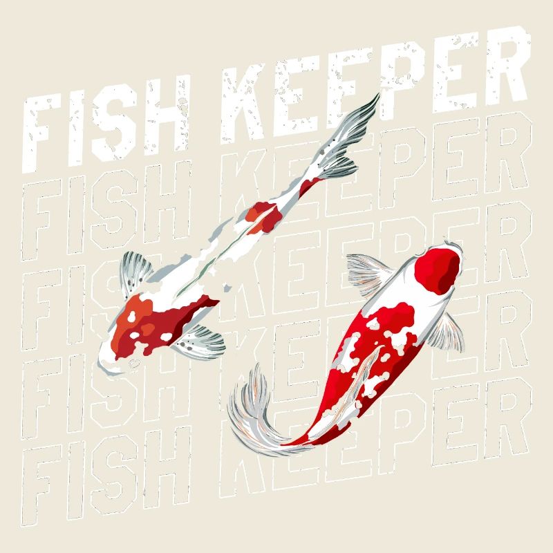 Fish Keeper Fish Pond Style Hobby Style minimaliste