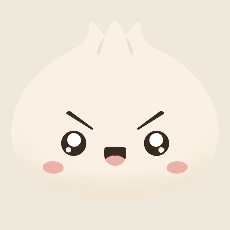 Grumpy Dumpling – süßes Maskottchen