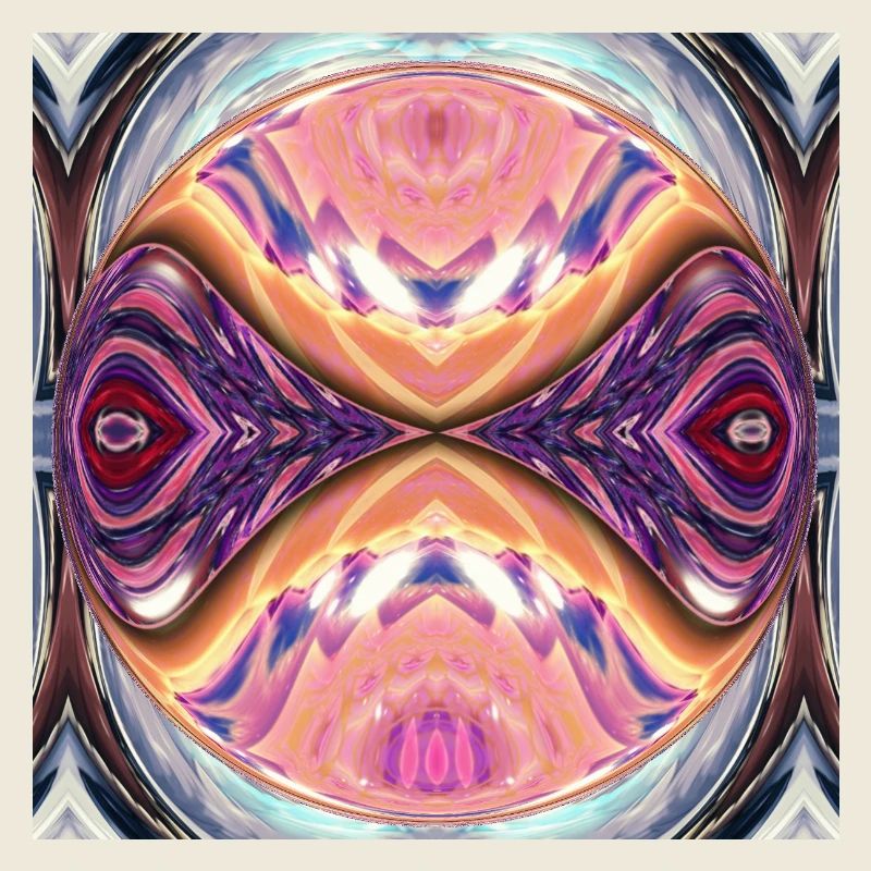 Kaleidoskop Orb Farbexplosion