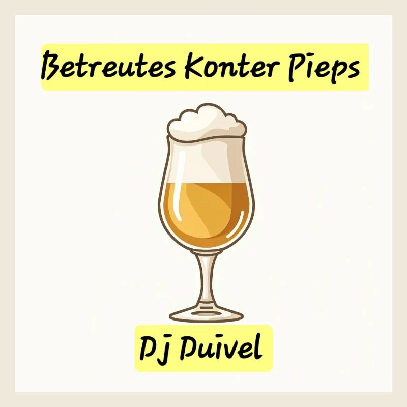 Konter Pieps trinken 