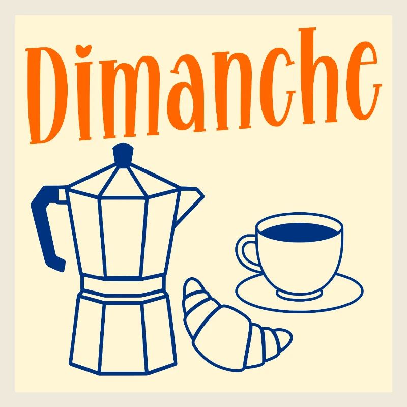 Dimanche Café Croissant