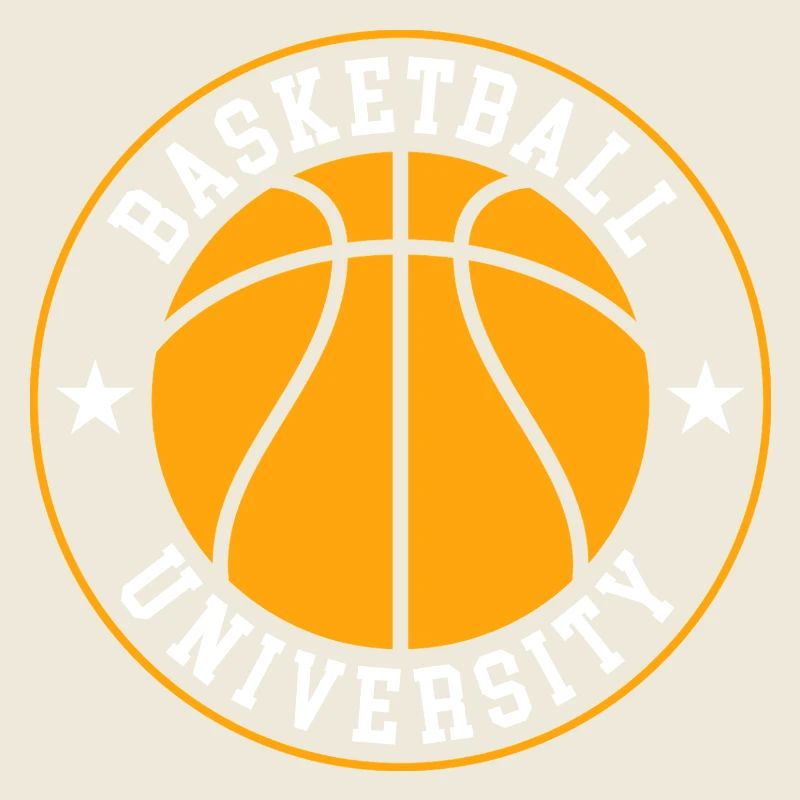 Basketball University Emblem