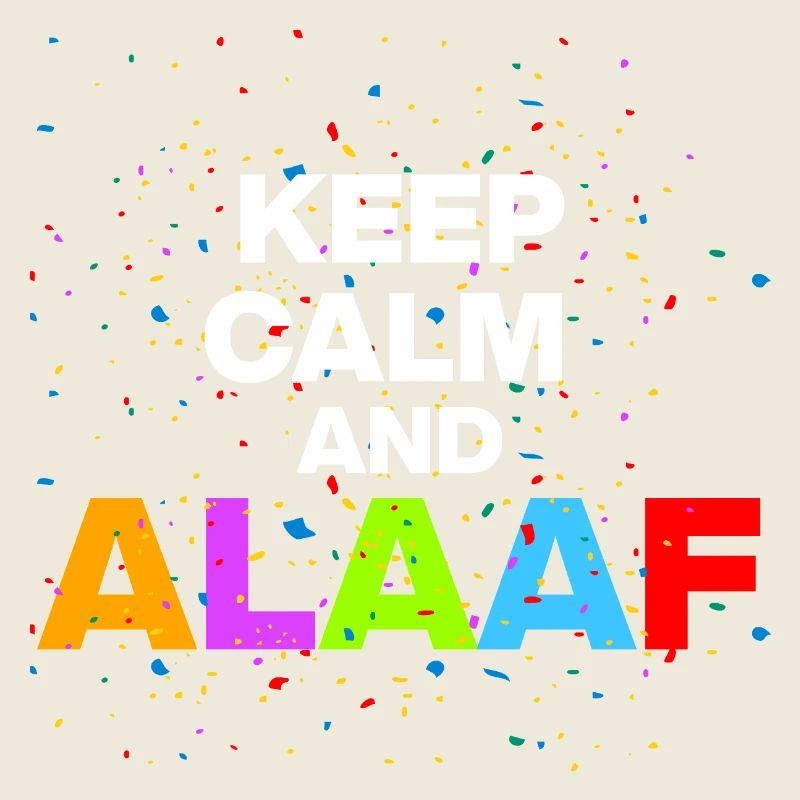 KEEP CALM AND ALAF! SHROVE MONDAY AND CARNIVAL FAN